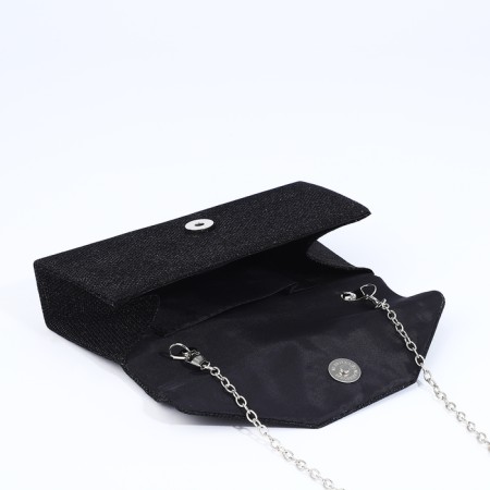 Magneta bag bag, long chain, black color-4