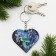 Wooden keychain "Family Happiness", 6 x 5.7 cm