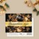 Magic Postcard Magic Year, New Year's composition, 10.5 x 7.5 cm, New Year