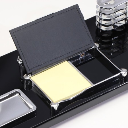 Set of desktop stationery 6B1 with a clock-4