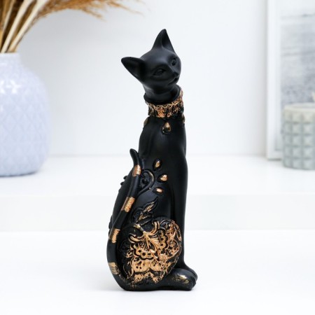 Figure "Cat" Black, 20x8cm