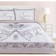 Bed linen "Ethel" 2 joint venture king & queen 175*215 cm, 200*215 cm, 50*70+4 cm - 2 pcs