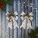 Jewelry "Elite" (set 2 pcs) 12x14 cm, silver