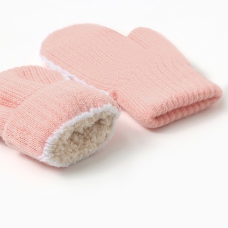 Baby mittens minku, pink color, 18 cm-2
