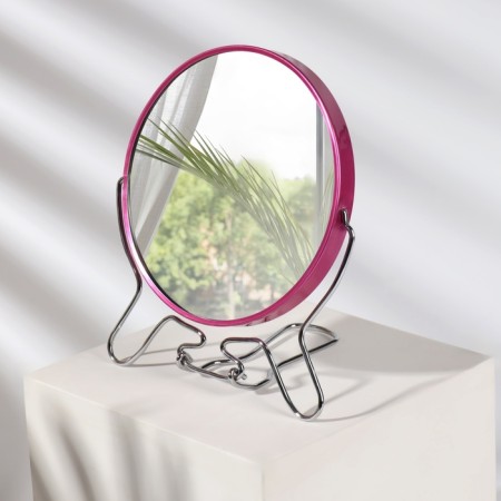 Desktop mirror - suspended, bilateral, with an increase, d mirror surface 11.5 cm, mix-1