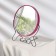 Desktop mirror - suspended, bilateral, with an increase, d mirror surface 11.5 cm, mix