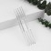 Knitting hook set, d = 1-3 mm, 13 cm, 5 pcs