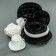 Service table Luminarc Carine White & Black, glass ceramics, 30 objects, white and black color