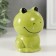 Piggy bank Ceramics "Little Green Frog" 7x6.8x10 cm