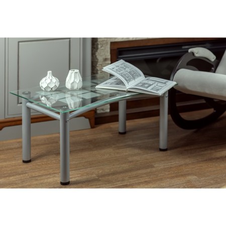 Table Robert 3M, 900x550x430, metallic/ins. glass-3