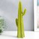 Souvenir Ceramics "Cactus Cereus" Green 6.3x12.5x34.5 cm