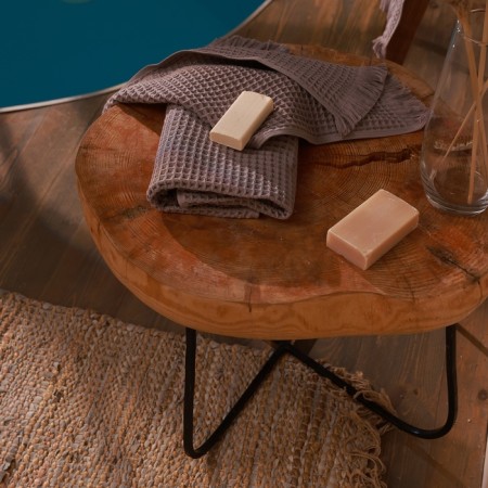 Waffle towel SL Home: BOHO "Soft Mist" 100x180 cm, 100% cotton, 300 g/m2-1