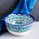 Rishtan ceramics "Patterns" 14.5 cm, small, mix