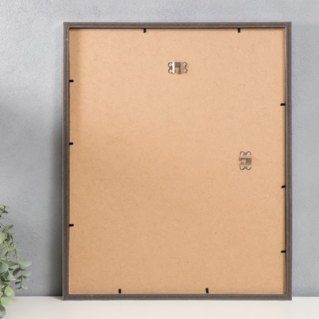 Photo frame Plastic "Mira" 40x50 cm 861 White (plastic screen)-3