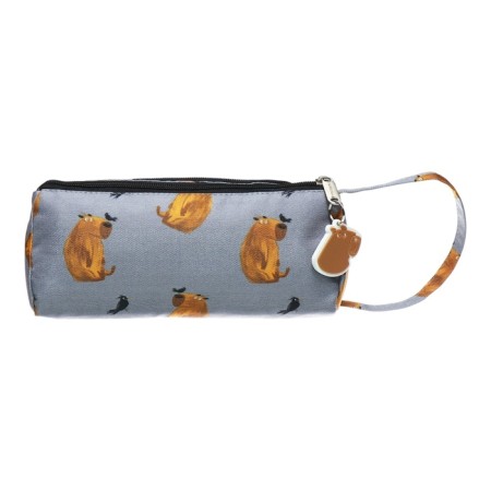 Penal soft, 2 compartments, voluminous, 100 x 210 x 80 mm, Erichkrause Capybara, 60455-2