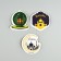 Set of stickers "Holy Ramadan", 5 x 5 cm