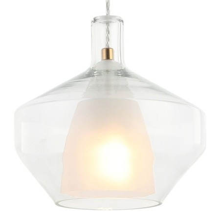 Suspension lamp ELADIN 1x27 40W, size 20x20x22.5-172 cm, bronze color-1