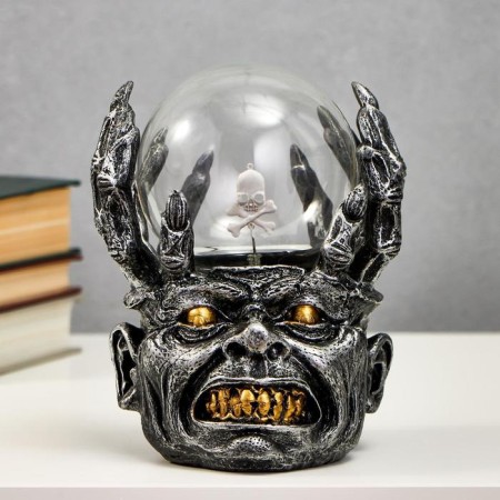Plasmic ball Polystone "Scarecrow" from 220V 14x13.5x17.5 cm Risalux