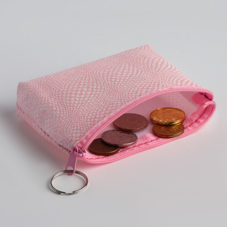 Women's wallet with lightning, pink color-3