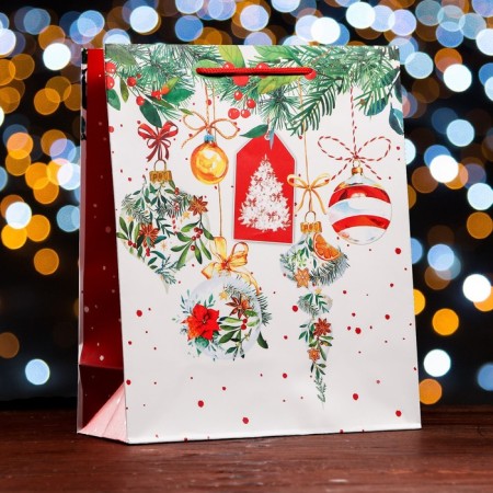 Gift package "Christmas tree with jewelry", 26 x 32x 12 cm-2