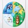 The toy developing for the bath "Correspondence", the base+ 4 stickers, types of mix, crumb I
