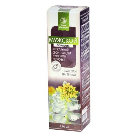 Syrup on vegetable raw materials Male Balz, 240ml-1