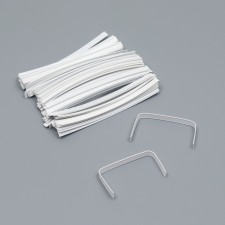 Clip tap in a cut, white 2 x 0.6 x 7.8, 13 cm