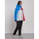 Ski costume female winter, size 44, red color