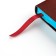 Diary of Leduced A5, 136 MEGAPOLIS Soft sheets, elastic band, artificial leather cover, colored cut, lies, black
