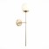 Sconces st. SL1504.201.01. Avellino. 1x60 W, E27, 13x60 cm, color French gold