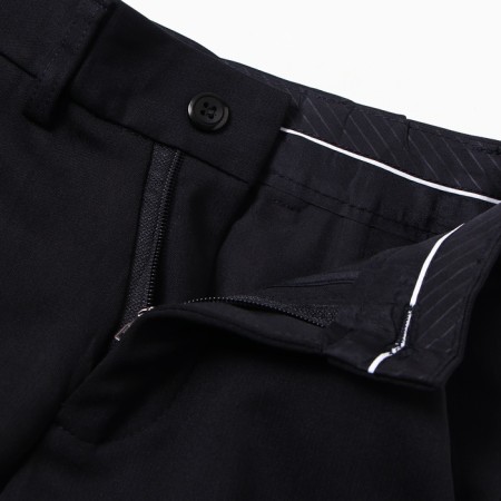 Pants for boys, dark blue color, size 22 (height 122-128)-2
