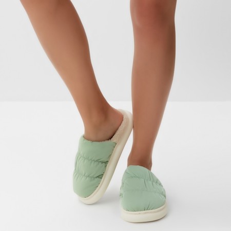 Women's slippers, size 40-41, mint color-14