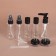 Storage set, in a case, 9 objects, the color is transparent/black