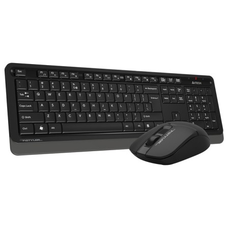 Keyboard + Mouse A4Tech FSTYLER FG1012 Claw: Black/Gray Mouse: Black USB Wireless Multi 10046-7