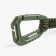 Tourist suspension, carbine with paracord, 19 x 6cm
