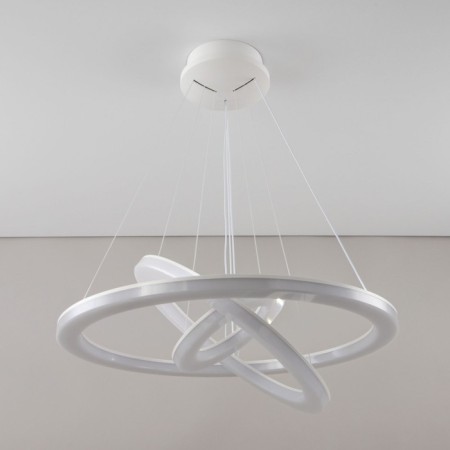 Suspended lamp Citilux "Electron" CL710A104S, 65x65x40 cm, 1x104W, LED, white color-27