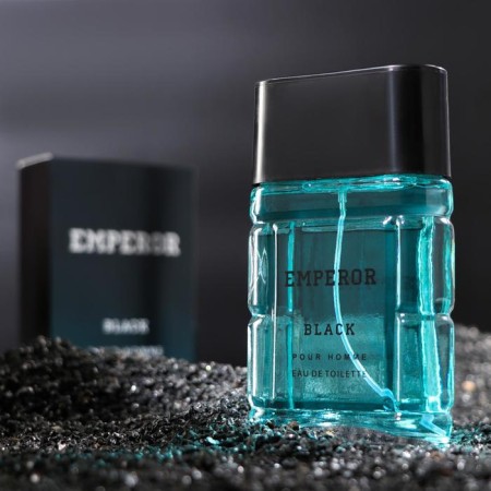 Men's toilet water Emperor Black, 100 ml (based on Sauvage (C.Dior)