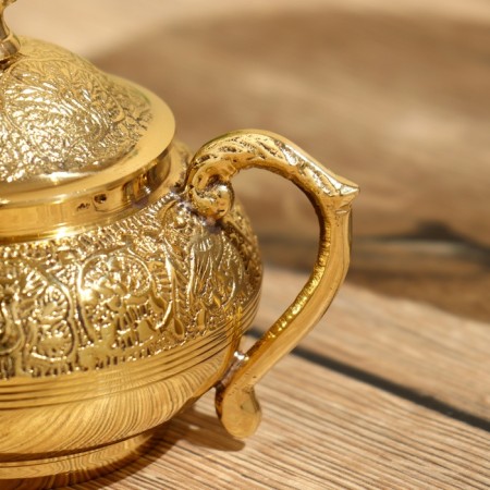 Sugar 15x10x10 cm, brass-5