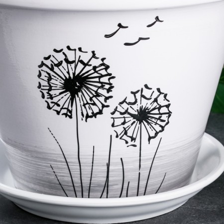 Pot Flower dandelion 13 L-1