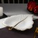 Fruit dish "Tropical leaf", 26 × 20.5 cm, white color