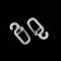 Hook for the curtains "string", 30x13x3 mm, d = 4 mm, plastic