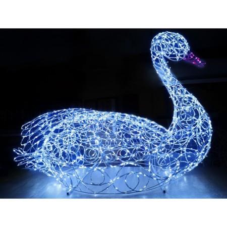 LED figure "Swan", 60 × 60 × 30 cm, 20 W, 220 B-2