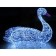LED figure "Swan", 60 × 60 × 30 cm, 20 W, 220 B