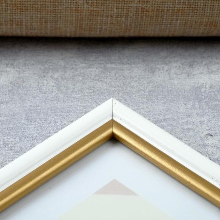 Photo frame pine С15 21x30 cm, 03 white 3 (plastic screen)-3