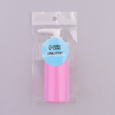 A bottle for storage, with a dispenser, 90 ml, color mix-7