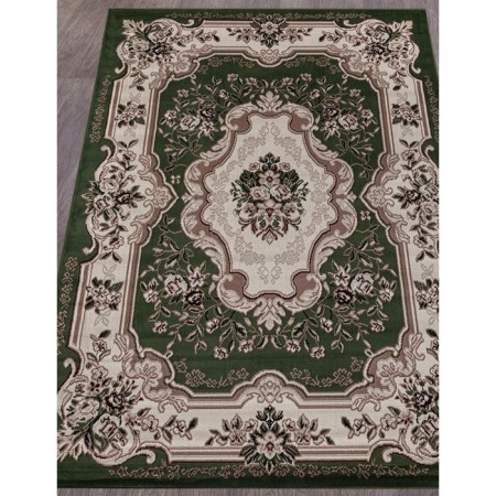 Rectangular carpet Merinos Gavana, size 250x350 cm, color Green-1