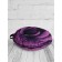 Pillow Siddle "Rose in the dew", decorative, d = 52 cm