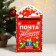 New Year's wooden box for letters Santa Claus "New Year!"