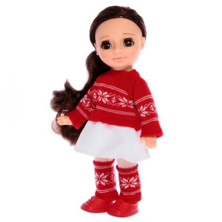 Doll "Asya. Winter fairy tale "-2