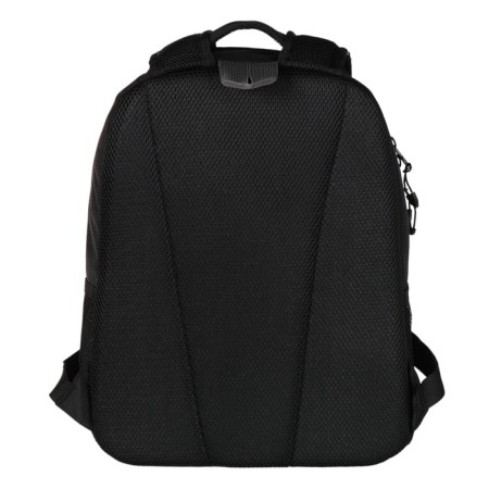 School backpack, 38 x 29 x 16 cm, Grizzly, ergonomic back, black/gray-5